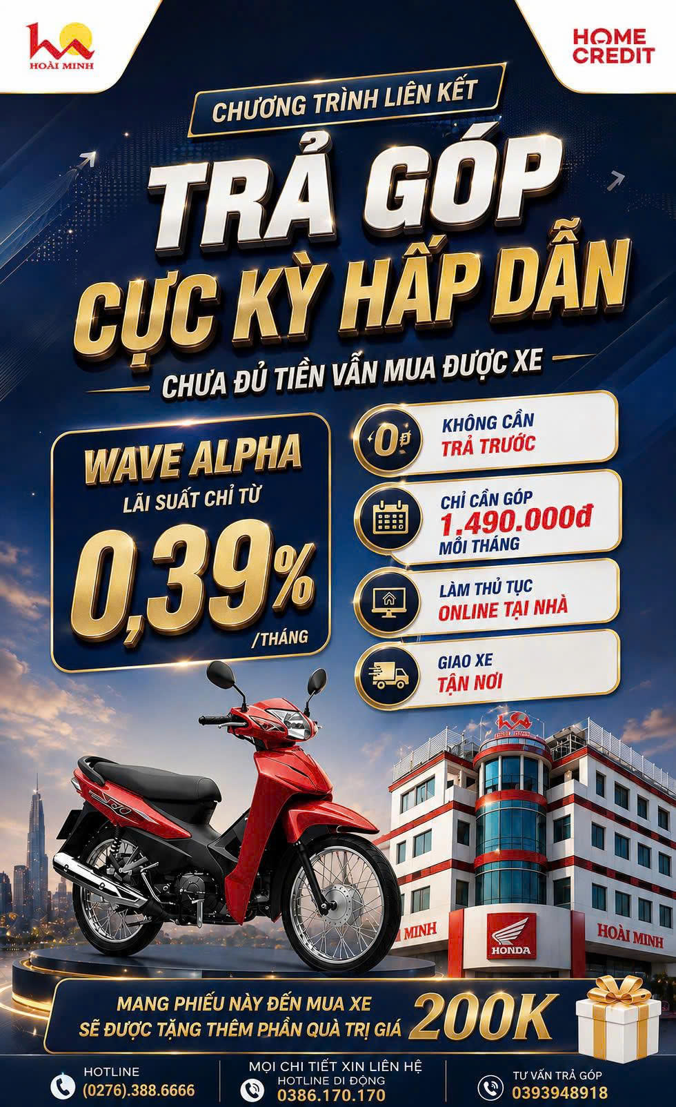 CHIẾC XE ĐẦU TIÊN - MỞ LỐI CUỘC SỐNG MỚI CÙNG HỆ THỐNG XE MÁY HOÀI MINH