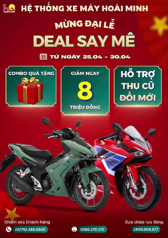 🔥 CHỈ CÓ TẠI HOÀI MINH - MỪNG ĐẠI LỄ – DEAL SAY MÊ