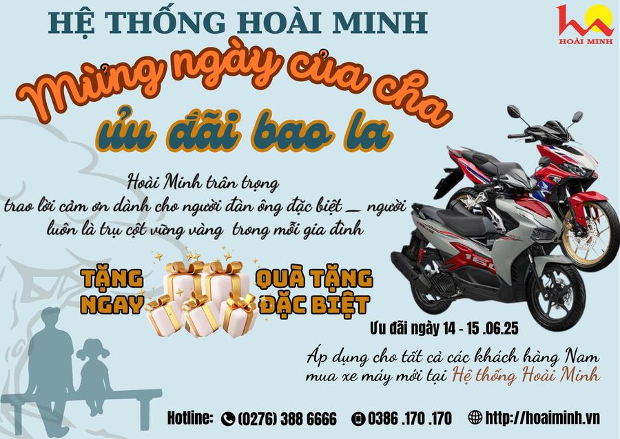 🎉 MỪNG NGÀY CỦA CHA – ƯU ĐÃI BAO LA 🎉