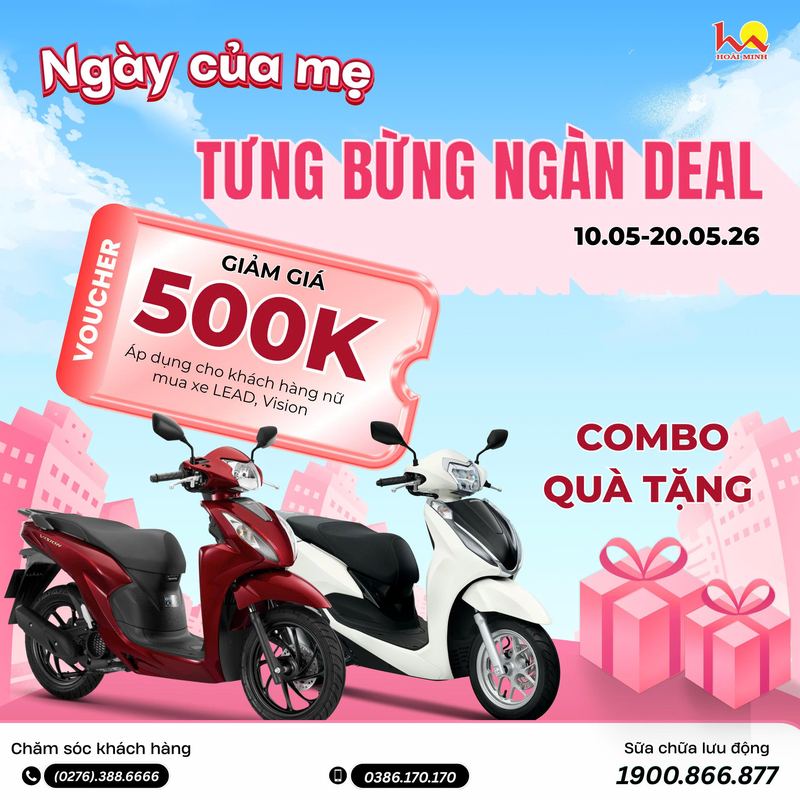 ❤ Hoài Minh mừng "Ngày của Mẹ" – Tưng bừng ngàn deal