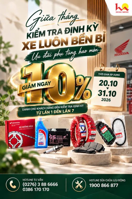 💚 HOÀI MINH _ XE LUÔN BỀN BỈ, ƯU ĐÃI HẾT Ý! 🛵✨