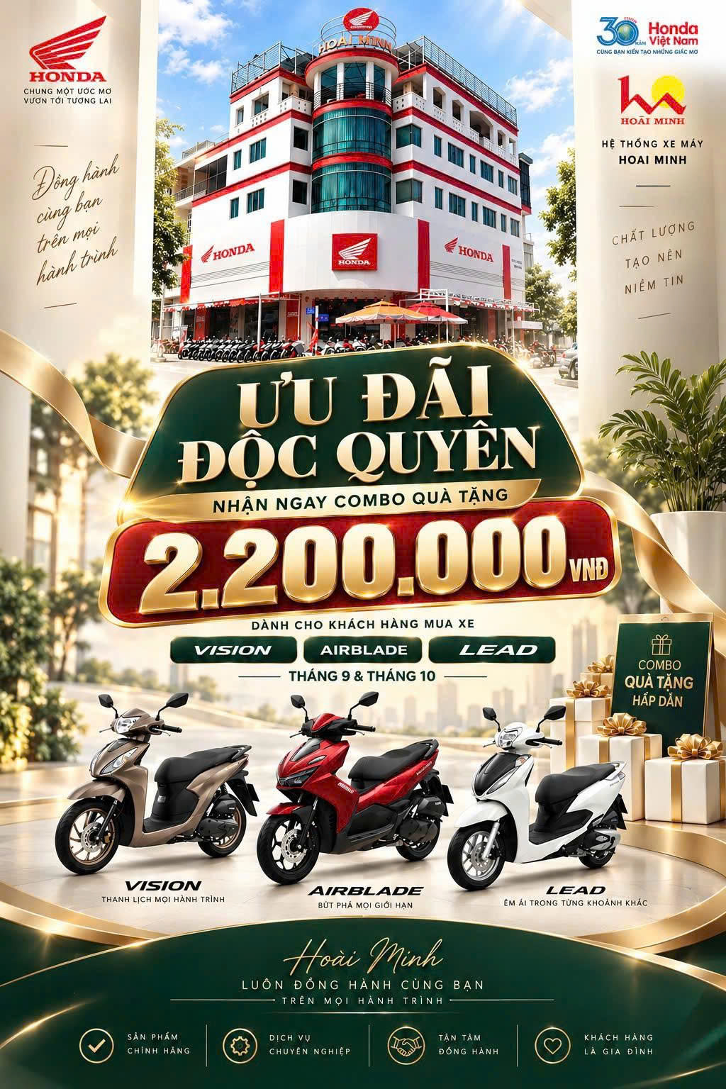 Tại HOÀI MINH _ CHỐT XE XỊN, QUÀ TẶNG CỰC HỜI! 🔥
